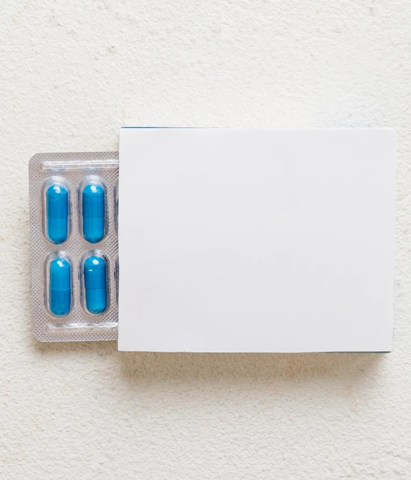 pastillas en una caja